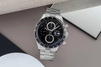 Thumbnail von TAG Heuer Carrera Calibre 16 Chronograph Stahl Automatik Herrenuhr Ref. CV2010.BA0788