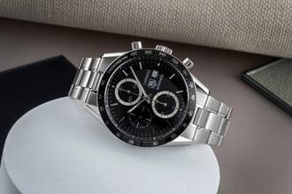 TAG Heuer Carrera Calibre 16 Chronograph Stahl Automatik Herrenuhr Ref. CV2010.BA0788 