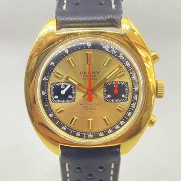  Cauny Prima Panda Chronograph 