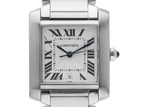 Thumbnail von Cartier Tank Française GM Großes Modell Ref.2302 2002 Full Set sehr gut Vintage Tank Francaise GM Großes Modell
