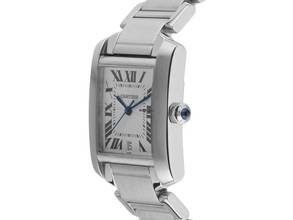 Thumbnail von Cartier Tank Française GM Großes Modell Ref.2302 2002 Full Set sehr gut Vintage Tank Francaise GM Großes Modell