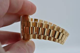 Thumbnail von Rolex Day-Date 36 Oyster Perpetual Day Date 18k Gold 18238 Havana Tropical Double Quickset