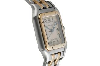 Thumbnail von Cartier Panthère Lady Stahl / Gold Datum Damenuhr Ref. 83083242 Klassiker