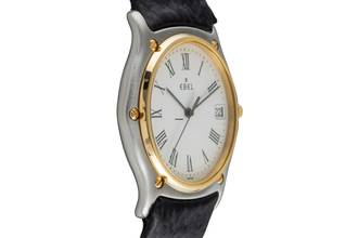 Thumbnail von Ebel Classic Wave Stahl / Gold Herrenuhr Ref. E1187141