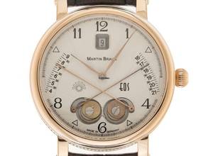 Martin Braun EOS 42/S Ref.42 2003 Full Set wie Neu Vintage EOS 42/S 18kt Roségold 