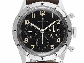  Breitling Aviator 8 AVI Ref. 765 1953 Re-Edition Stahl Handaufzug Chronograph Armband Leder Faltschließe Limitiert 41mm Ref.AB0920131B1X1 2024 Box&Pap. Full Set Ungetragen AVI Ref. 765 1953 Re-Edition 
