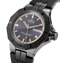  Edox Herren Uhr Automatik 88008 37GNCA GBEI Swiss Made Delfin 44 mm Ø Neu 