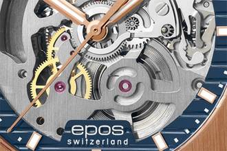 Thumbnail von Epos 3506 sk skeleton PVD Gold PVD Gold Steel bracelet