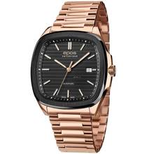Thumbnail von Epos 3511 PVD Gold/schwarz Dresswatch different colors and straps PVD Gold or leather strap