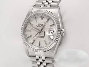  Rolex Datejust 36 36mm 16234 1990 Edelstahl Weissgold 750 Gold Damen 