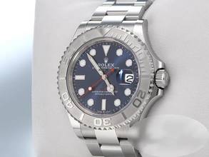  Rolex Yacht-Master 40 126622 2023 Stahl Platin 40mm Automatik Yacht Master Stainless Steel Oyster-band Chronometer Blue Dial 