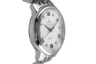Thumbnail von Omega De Ville Prestige Stahl Automatik Damenuhr Diamonds Ref. 424.10.33.20.52.002