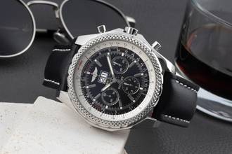 Thumbnail von Breitling Bentley 6.75 Chronograph Edelstahl Automatik Herrenuhr Ref. A44362