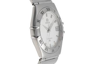 Thumbnail von Omega Constellation Quartz Date Edelstahl Quarz Herrenuhr Ref. 1512.30.00