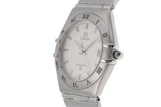 Thumbnail von Omega Constellation Quartz Date Edelstahl Quarz Herrenuhr Ref. 1512.30.00