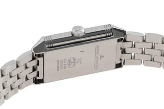 Thumbnail von Jaeger-LeCoultre Reverso Lady Stahl Handaufzug Damenuhr Ref Q2608140 B&P