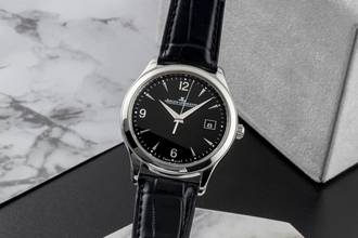  Jaeger-LeCoultre Master Control Date Stahl Automatik Ref. Q1548470 176.8.40.S Papiere 