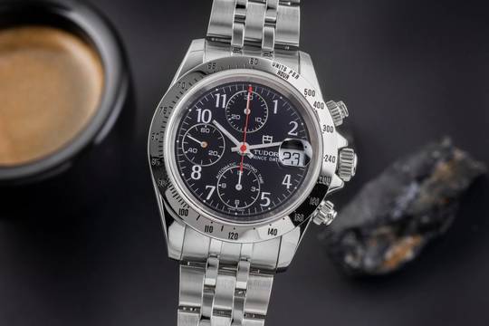  Tudor Prince Date Chronograph Stahl Automatik Herrenuhr Ref. 79280P 