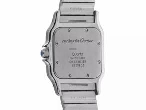 Thumbnail von Cartier Santos Galbée GM Ref.187901 1999 Full Set sehr gut Vintage Santos GM großes Modell