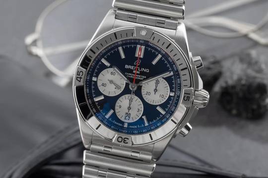  Breitling Chronomat 42 B01 42 Chronograph Automatik Ref. AB0134 Box & Papiere 