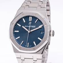 Thumbnail von Audemars Piguet Royal Oak Steel 41 Blue – 15500ST.OO.1220ST.01 – like NEW – 09/2022 Full Set