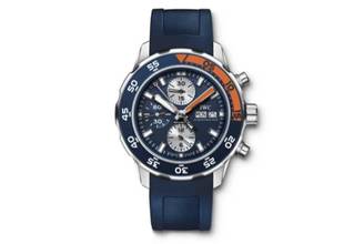  IWC Aquatimer Chronograph Blue Dial - 24 Months Warranty Like New IW3767 