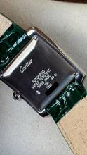 Thumbnail von Cartier Tank Française 18k Top Condition 18kt White gold case + buckle