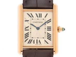 Thumbnail von Cartier Tank Louis Cartier GM großes Modell Ref.WGTA0011 2025 Full Set Ungetragen Tank Louis GM großes Modell 18kt Roségold