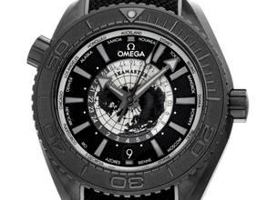 Thumbnail von Omega Seamaster Planet Ocean Worldtimer 600M Ref.215.92.46.22.01.007 2026 Full Set Ungetragen Seamaster Planet Ocean 600M Deep Black Worldtimer Keramic Kautschuk Faltschließe
