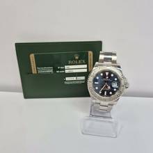 Thumbnail von Rolex Yacht-Master 40 40mm Platina & Aço Blue Dial Automático Completo