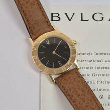  Bulgari Bulgari BB30 Yellow Gold 30mm Quartz Completo 