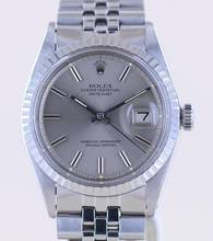 Thumbnail von Rolex Datejust 1603 Knickblatt Jubile Faltband Stahl Klassiker 1973 Automatic Vintage
