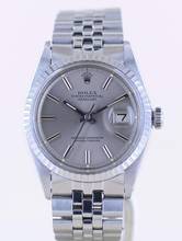 Thumbnail von Rolex Datejust 1603 Knickblatt Jubile Faltband Stahl Klassiker 1973 Automatic Vintage