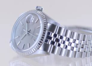 Thumbnail von Rolex Datejust 1603 Knickblatt Jubile Faltband Stahl Klassiker 1973 Automatic Vintage