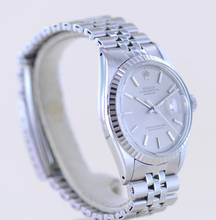 Thumbnail von Rolex Datejust 1603 Knickblatt Jubile Faltband Stahl Klassiker 1973 Automatic Vintage