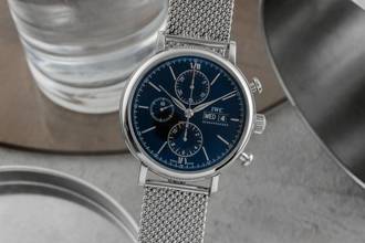 Thumbnail von IWC Portofino Chronograph Stahl Automatik Herrenuhr Ref. IW391006 Papiere 2016