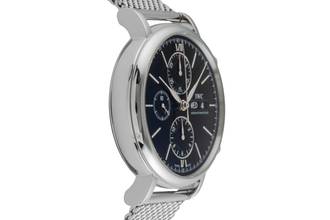 Thumbnail von IWC Portofino Chronograph Stahl Automatik Herrenuhr Ref. IW391006 Papiere 2016
