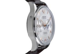 Thumbnail von Union Glashütte Noramis Chronograph Stahl Automatik Ref.D012.427.16.037.01 B&P