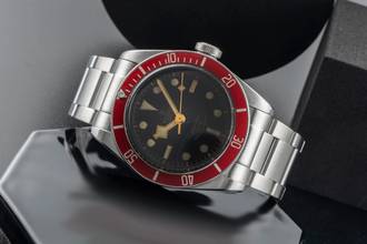 Thumbnail von Tudor Black Bay Heritage Black Bay Smiley Dial Automatik Herrenuhr Ref. 79220R