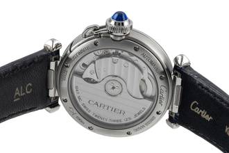Thumbnail von Cartier Pasha de Cartier Automatik Edelstahl Damenuhr Ref. WSPA0012 4327 Papiere