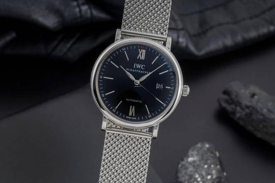  IWC Portofino Automatic Schaffhausen Portofino Automatik Edelstahl Herrenuhr Ref IW356501 