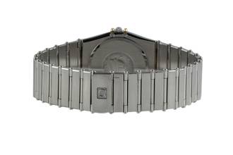 Thumbnail von Omega Constellation Date White Stahl / Gold Medium Size Ref. 396.1076 Klassiker