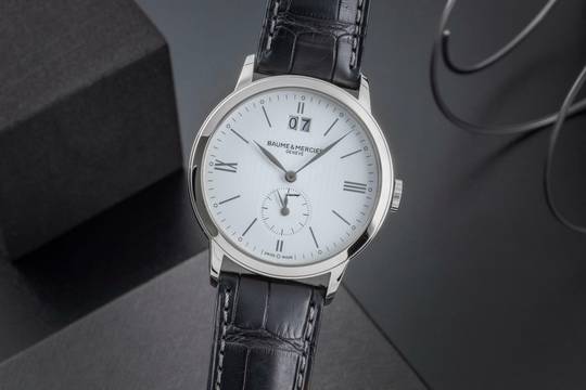  Baume & Mercier Classima Stahl Quarz Ref. M0A10218 Box & Papiere 2023 