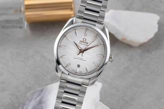  Omega Seamaster Aqua Terra 150M Co-Axial 220.10.38.20.02.002 B&P 