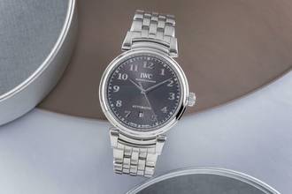 Thumbnail von IWC Da Vinci Automatic Schaffhausen Da Vinci Automatik Datum Stahl Herrenuhr Ref. IW356602