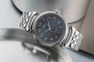 Thumbnail von IWC Da Vinci Automatic Schaffhausen Da Vinci Automatik Datum Stahl Herrenuhr Ref. IW356602