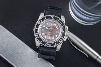 Thumbnail von Tudor Hydronaut Hydro 1200 Stahl Automatik Herrenuhr Ref. 25000 Papiere 2014