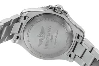 Thumbnail von Breitling Superocean Stahl Automatik Herrenuhr Ref. A17366D81A1A1 B&P 2019