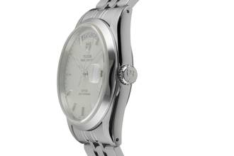 Thumbnail von Tudor Prince Date Day Linen Dial Edelstahl Automatik Herren Ref. 76200 Papiere