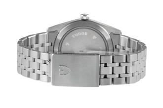 Thumbnail von Tudor Prince Date Day Linen Dial Edelstahl Automatik Herren Ref. 76200 Papiere